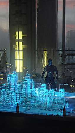 Cyberpunk 2077: Phantom Liberty Móvil Vertical fondo de escritorio