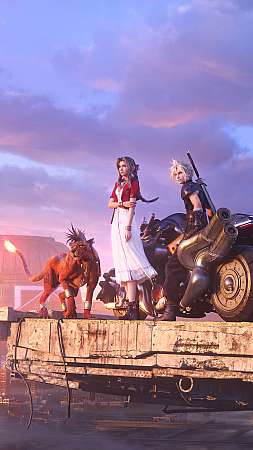 Final Fantasy VII Remake Intergrade Móvil Vertical fondo de escritorio