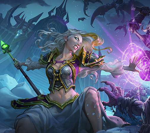Hearthstone: Heroes of Warcraft - Knights of the Frozen Throne Mvil Horizontal fondo de escritorio