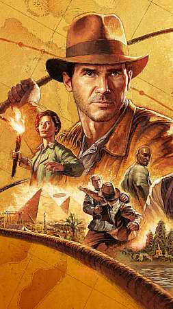 Indiana Jones and the Great Circle Móvil Vertical fondo de escritorio