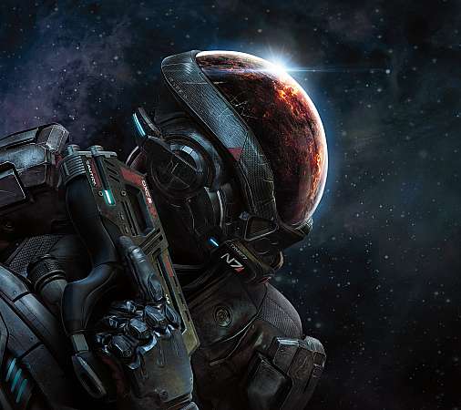 Mass Effect: Andromeda Móvil Horizontal fondo de escritorio