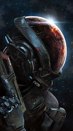 Mass Effect: Andromeda Móvil Vertical fondo de escritorio