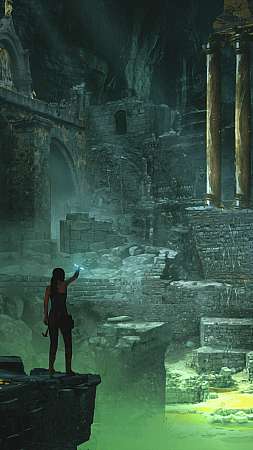 Rise of the Tomb Raider Móvil Vertical fondo de escritorio