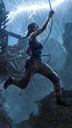 Shadow of the Tomb Raider: The Pillar Móvil Vertical fondo de escritorio