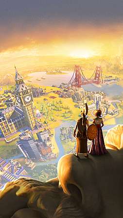 Sid Meier's Civilization 6: Anthology Móvil Vertical fondo de escritorio