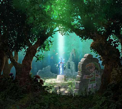 The Legend of Zelda: A Link Between Worlds Mvil Horizontal fondo de escritorio