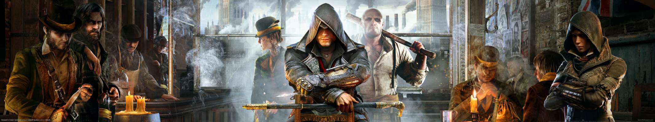 Assassin's Creed: Syndicate triple screen fondo de escritorio