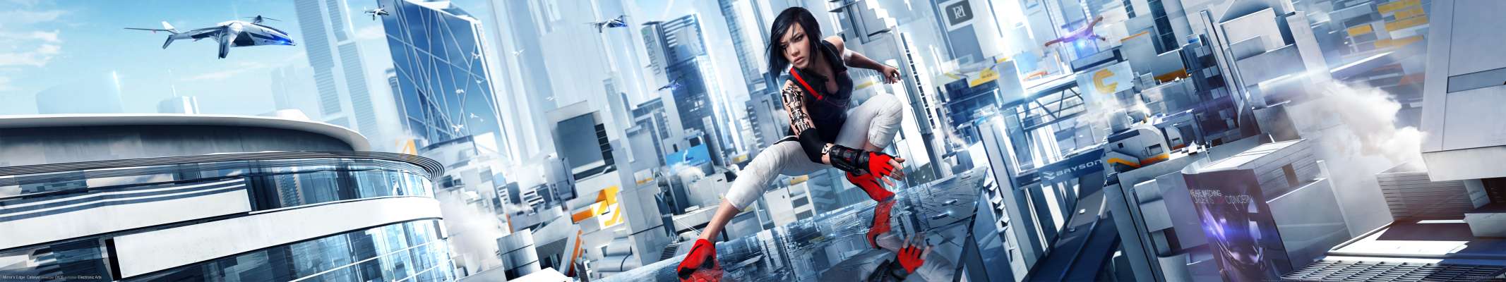 Mirror's Edge: Catalyst triple screen fondo de escritorio