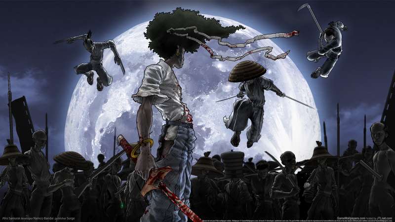 Afro Samurai fondo de escritorio