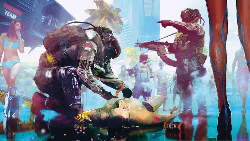 Cyberpunk 2077 fondo de escritorio