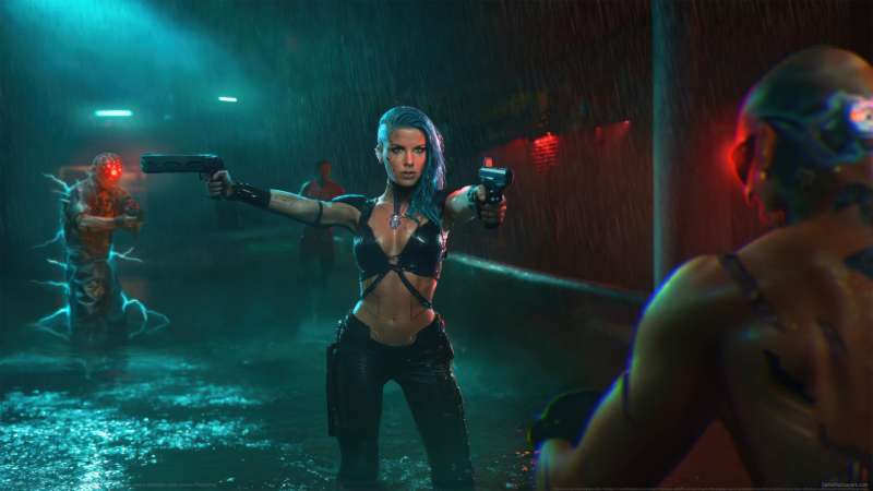 Cyberpunk 2077 fan art fondo de escritorio
