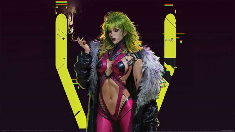 Cyberpunk 2077 fan art fondo de escritorio