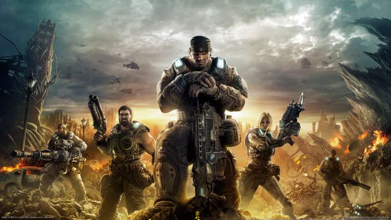 Gears of War 3 fondo de escritorio