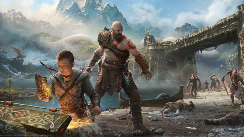 God of War 2017 fondo de escritorio