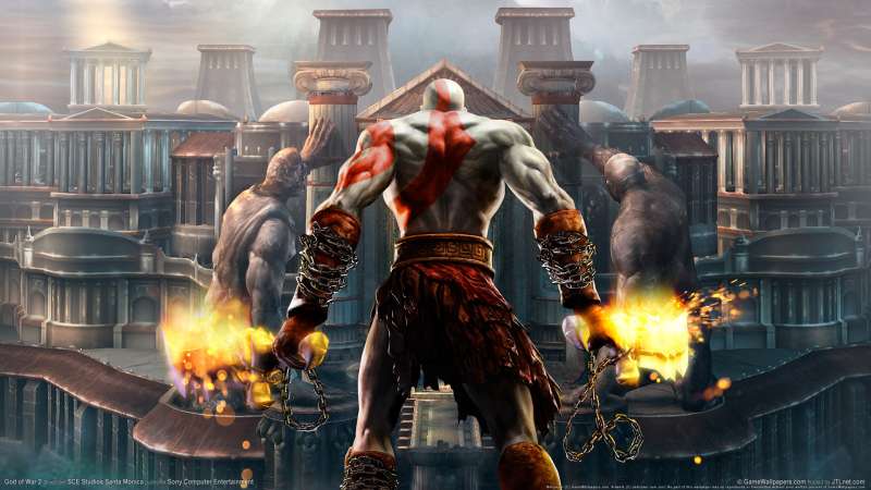 God of War 2 fondo de escritorio