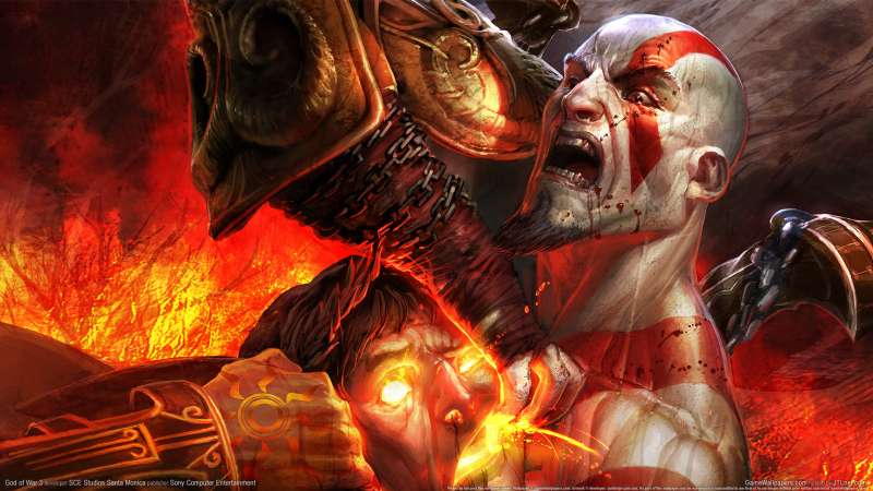 God of War 3 fondo de escritorio