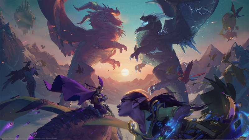 Hearthstone: Descent of Dragons fondo de escritorio