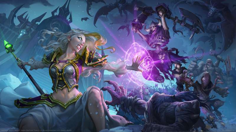 Hearthstone: Heroes of Warcraft - Knights of the Frozen Throne fondo de escritorio