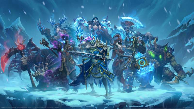 Hearthstone: Heroes of Warcraft - Knights of the Frozen Throne fondo de escritorio