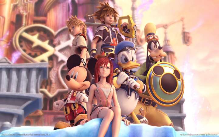 Kingdom Hearts 2 fondo de escritorio