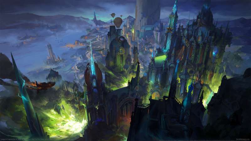 League of Legends fan art fondo de escritorio