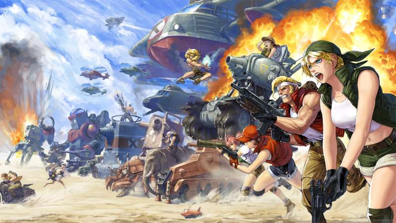 Metal Slug Attack Reloaded achtergrond