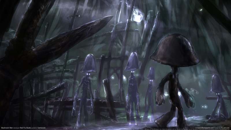 Mushroom Men fondo de escritorio