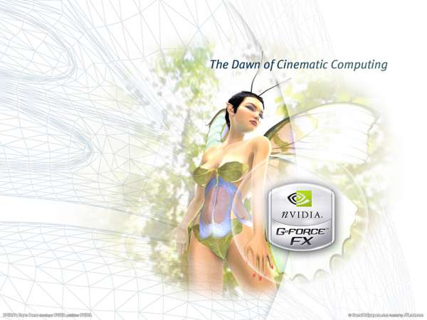 NVIDIA's Dawn Demo fondo de escritorio