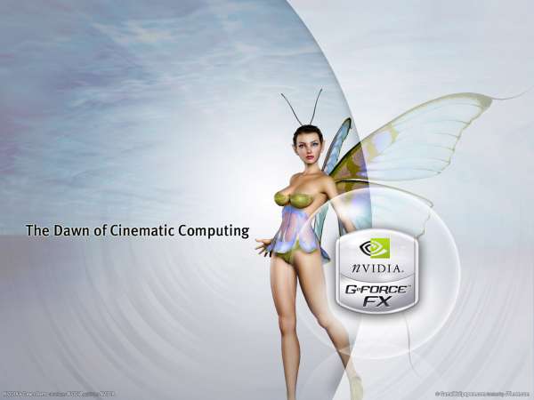 NVIDIA's Dawn Demo fondo de escritorio
