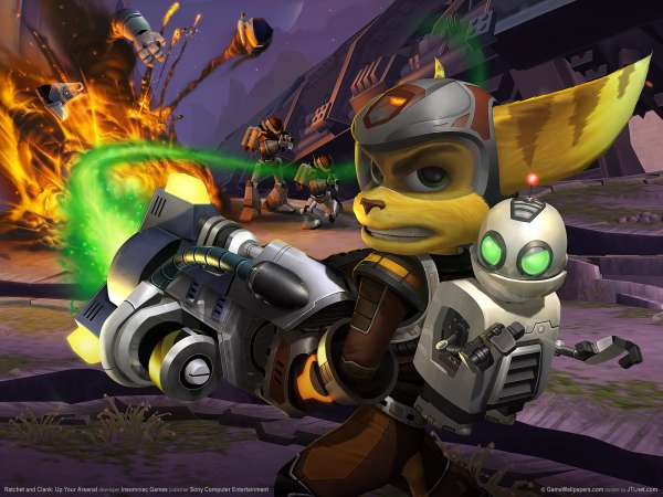 Ratchet and Clank: Up Your Arsenal fondo de escritorio