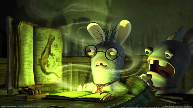 Rayman Raving Rabbids 2 fondo de escritorio