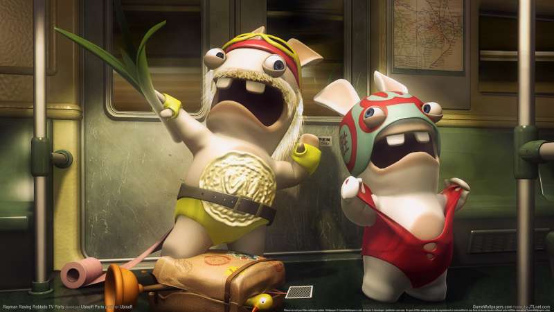 Rayman Raving Rabbids TV Party fondo de escritorio