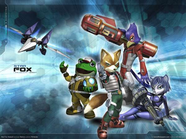 Star Fox Assault fondo de escritorio