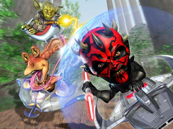 Star Wars: Super Bombad Racing fondo de escritorio