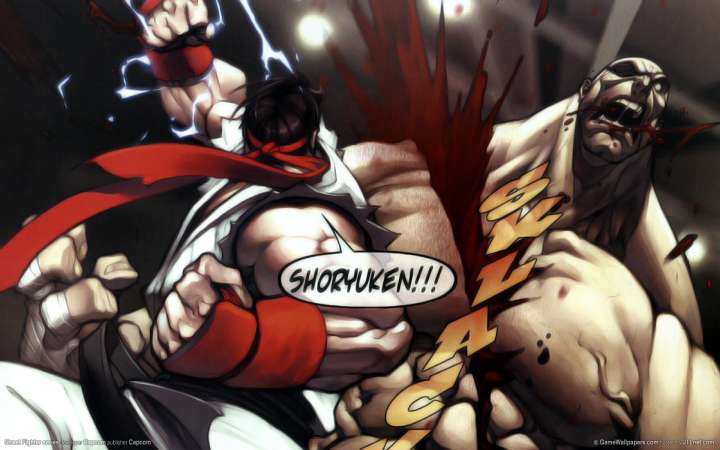 Street Fighter series fondo de escritorio