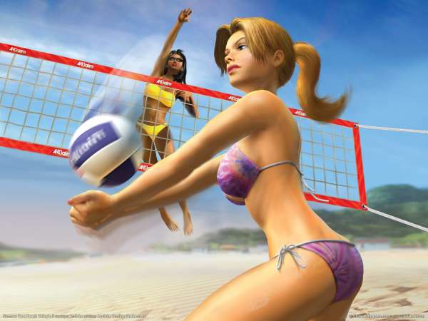 Summer Heat Beach Volleyball fondo de escritorio