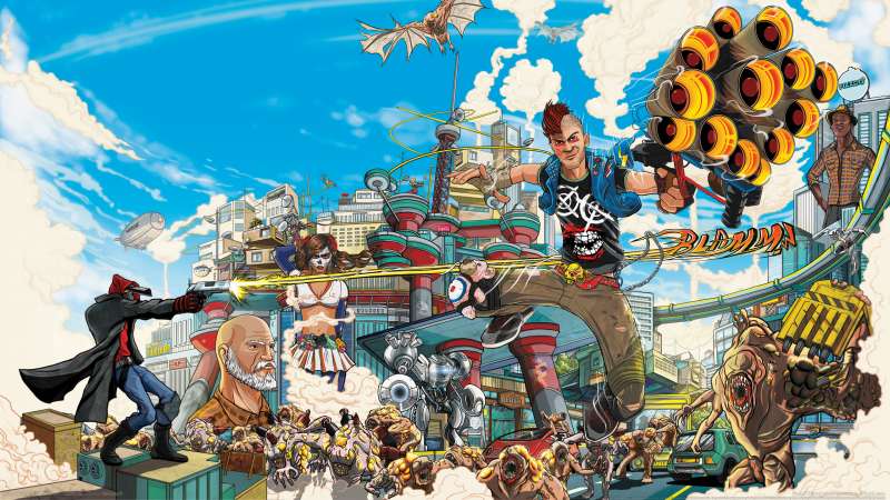 Sunset Overdrive fondo de escritorio