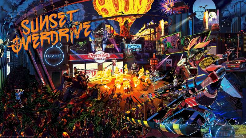 Sunset Overdrive fondo de escritorio