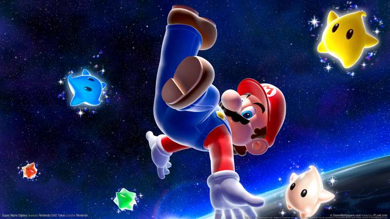 Super Mario Galaxy fond d'cran