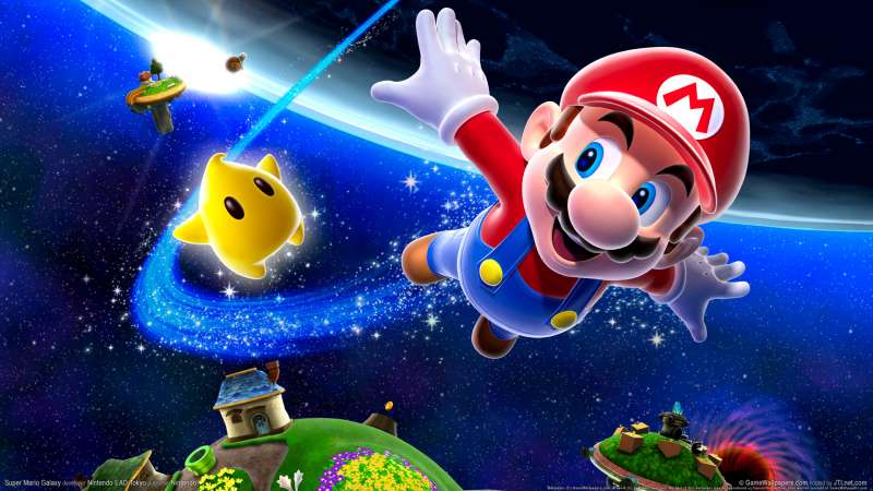 Super Mario Galaxy fondo de escritorio