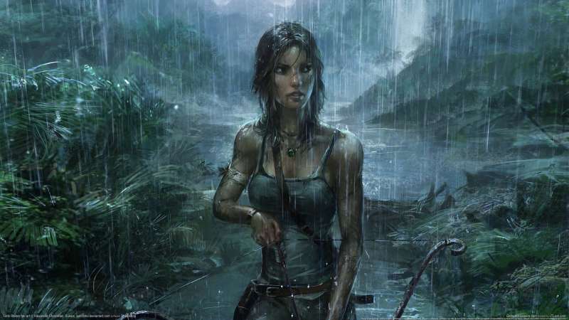 Tomb Raider fan art fondo de escritorio