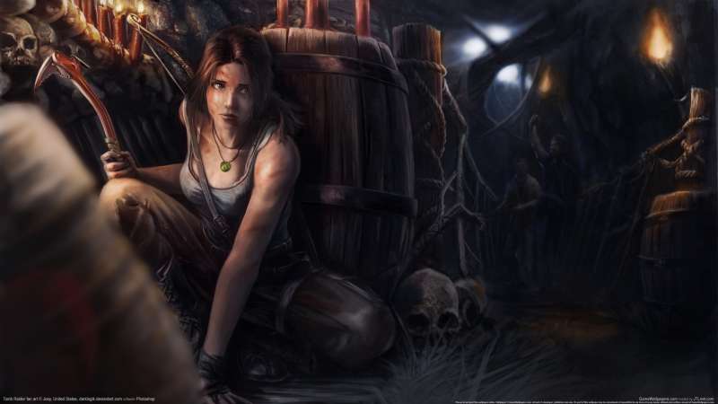 Tomb Raider fan art fondo de escritorio