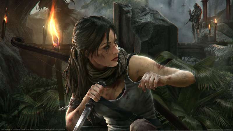 Tomb Raider fan art fondo de escritorio