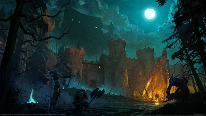 World of Warcraft fan art fondo de escritorio