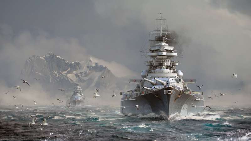 World of Warships fondo de escritorio