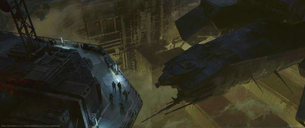 Aliens: Dark Descent ultrawide fondo de escritorio 01