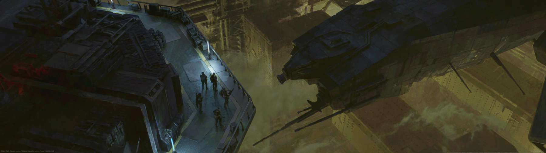 Aliens: Dark Descent superwide fondo de escritorio 01