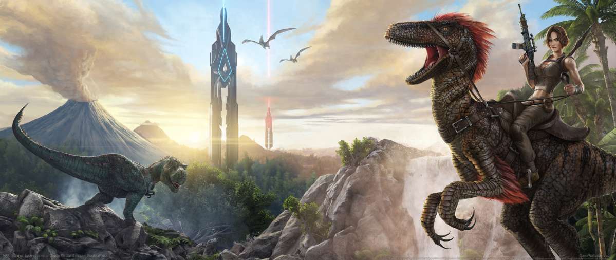 ARK: Survival Evolved ultrawide fondo de escritorio 01