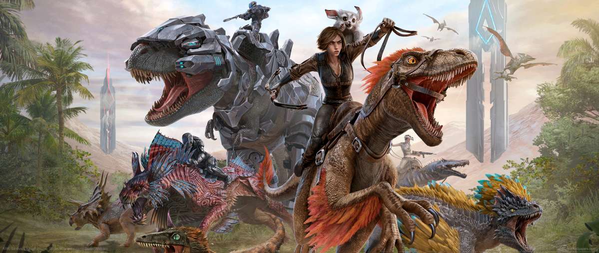 ARK: Survival Evolved ultrawide fondo de escritorio 02