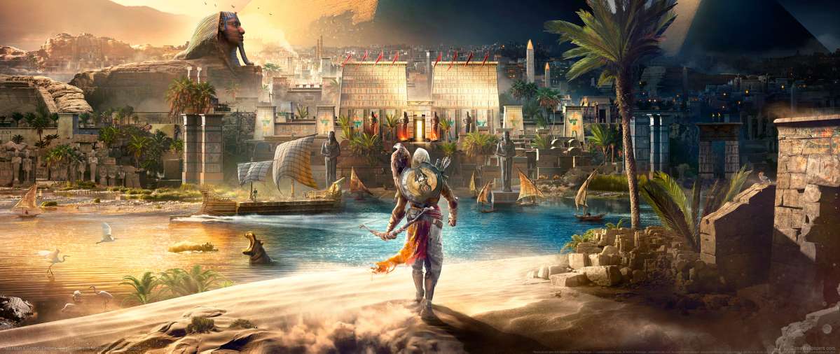 Assassin's Creed: Origins ultrawide fondo de escritorio 01